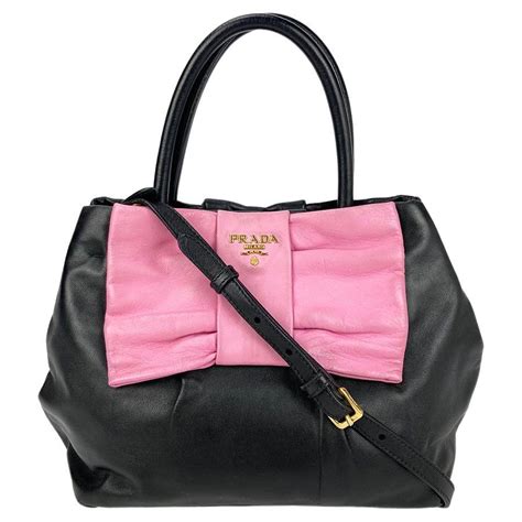 prada bowling bag for sale|prada canvas purse.